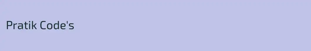 Pratik Code's